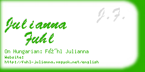 julianna fuhl business card